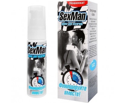 Продлевающий крем для мужчин Sexman