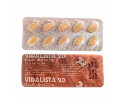 Дженерик Сиалис VIDALISTA 20 мг