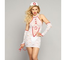 Гипюровый костюм медсестры