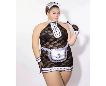 Костюм служанки в соблазне plus size