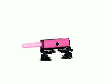 Heated SEX MACHINE with remote control