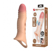 Pretty Love Penis Sleeve with vibrating bullet
