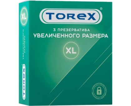 Презервативы Torex XL увеличенного размера